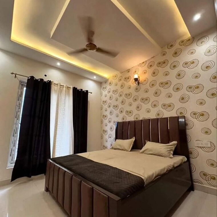 Living Room, affinity-greens 3 Bedroom 1600 Sq.Ft. Apartment In International Airport Road Zirakpur 10059786