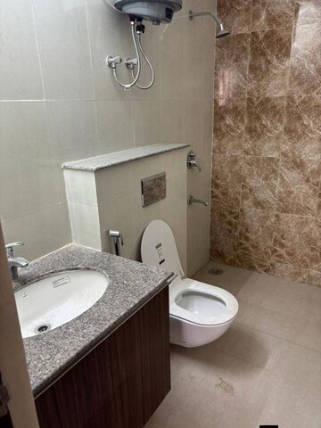 Bathroom in 3 BHK Apartment at Aura Gazania, Nabha – for Rent
