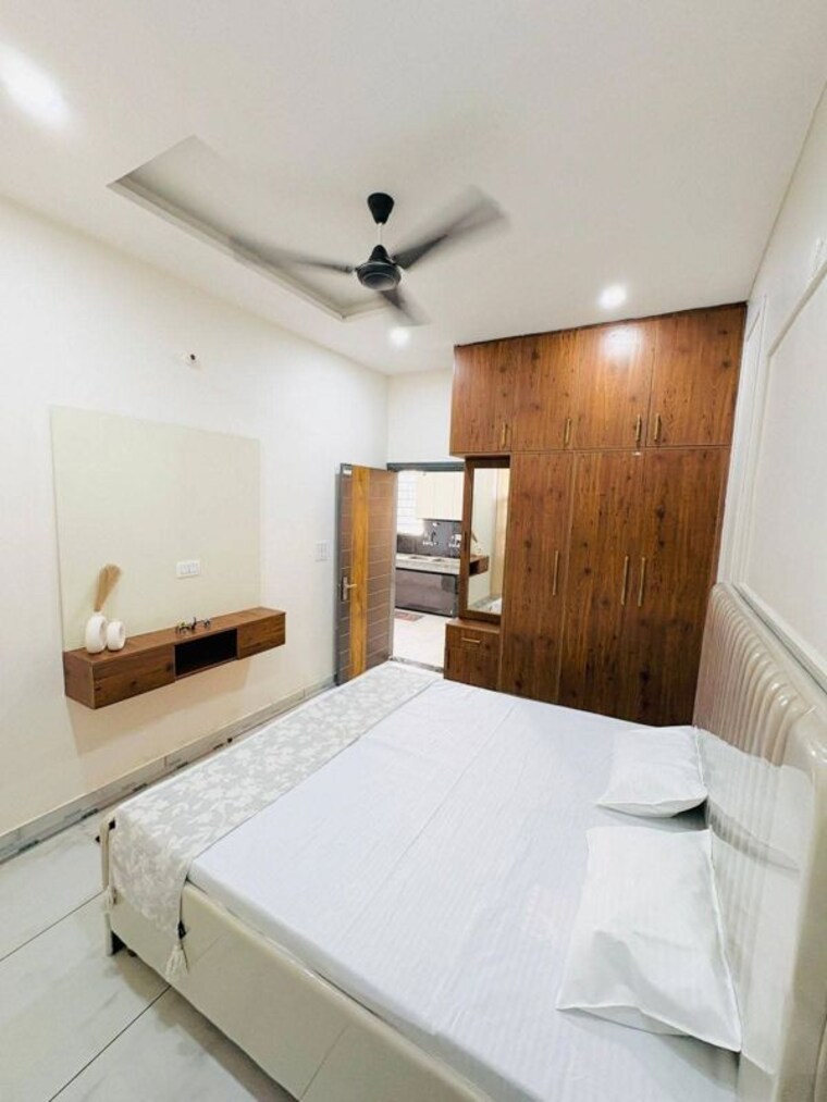 Bedroom, allwin-el-spazia 3 Bedroom 1700 Sq.Ft. Apartment In Sanauli Zirakpur 10059812