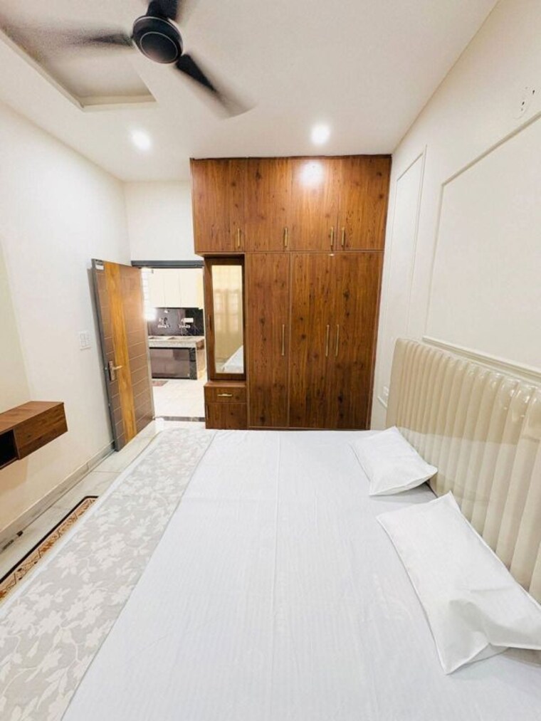 Bedroom, allwin-el-spazia 3 Bedroom 1700 Sq.Ft. Apartment In Sanauli Zirakpur 10059812