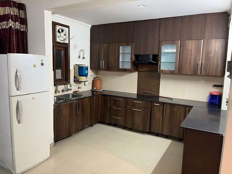 Kitchen, la-prisma 3 Bedroom 1600 Sq.Ft. Apartment In Dhakoli Zirakpur 10059837