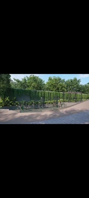 Plot Area in 2 BHK Apartment at Mantra Magnus, Mundhwa – for Sale