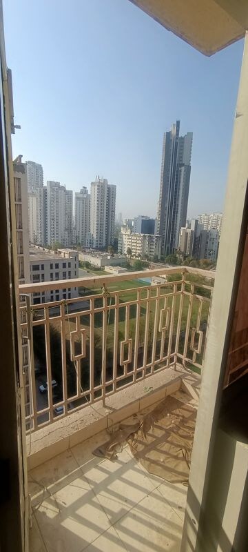 Balcony in 2 BHK Apartment at Shree Vardhman Mantra, Sector 67 – for Rent