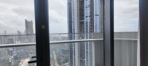 Balcony in 4 BHK Apartment at Omkar 1973, Worli – for Rent