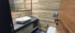 Bathroom in 4 BHK Apartment at Omkar 1973, Worli – for Rent