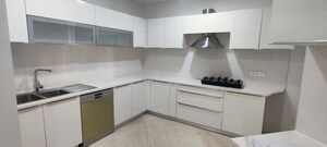 Kitchen in 4 BHK Apartment at Omkar 1973, Worli – for Rent