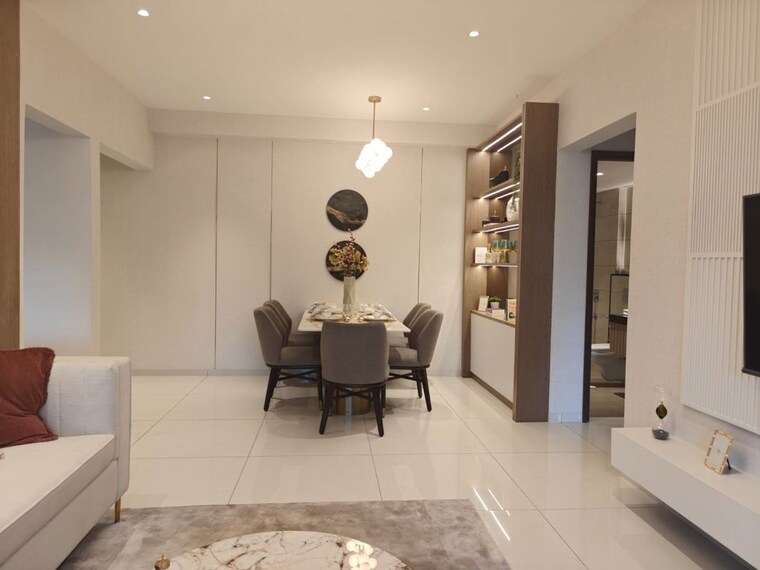 Living Room, godrej-elaris 2 Bedroom 915 Sq.Ft. Apartment In Magarpatta City Pune 10059798