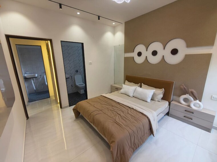 Bedroom, anshul-unity-towers 2 Bedroom 1020 Sq.Ft. Apartment In Hadapsar Pune 10059867