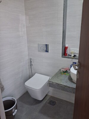 Bathroom in 2 BHK Apartment at Dynamix Divum, Malad East – for Rent