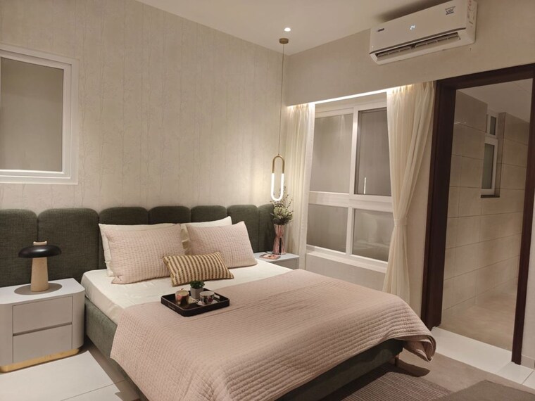 Living Room, godrej-elaris 3 Bedroom 1440 Sq.Ft. Apartment In Magarpatta City Pune 10059900