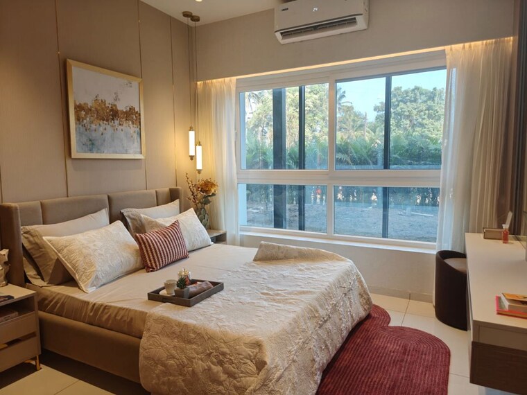 Bedroom, godrej-elaris 3 Bedroom 1440 Sq.Ft. Apartment In Magarpatta City Pune 10059900