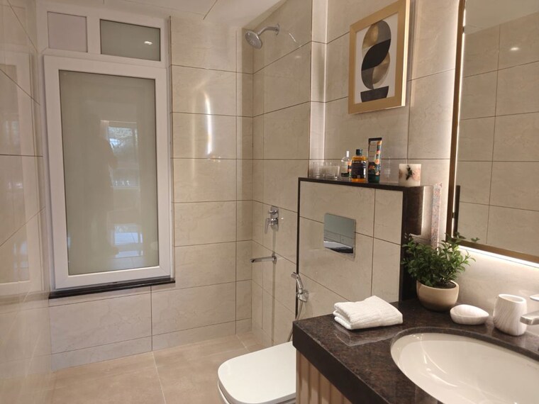Bathroom, godrej-elaris 3 Bedroom 1440 Sq.Ft. Apartment In Magarpatta City Pune 10059900