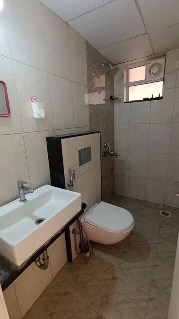 Bathroom in 2 BHK Apartment at Godrej Hillside 2, Mahalunge – for Rent