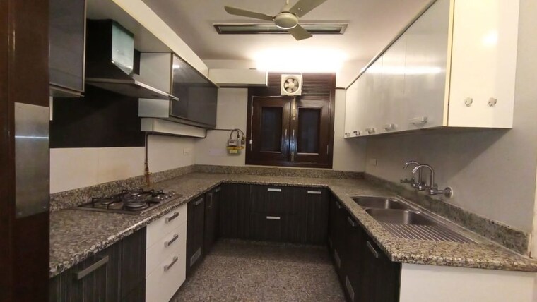 Kitchen, greater kailash ii 4 Bedroom 2700 Sq.Ft. Apartment In Greater Kailash ii Delhi 10059939