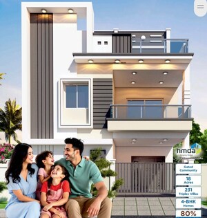5 BHK Villa – Exterior View View at Rameshwar Banda - for Sale