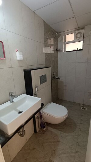 Bathroom in 2 BHK Apartment at Godrej Hillside 2, Mahalunge – for Rent