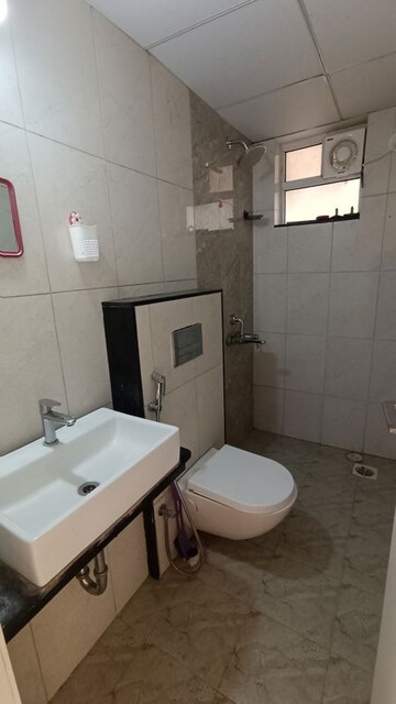 Bathroom in 2 BHK Apartment at Godrej Hillside 2, Mahalunge – for Rent