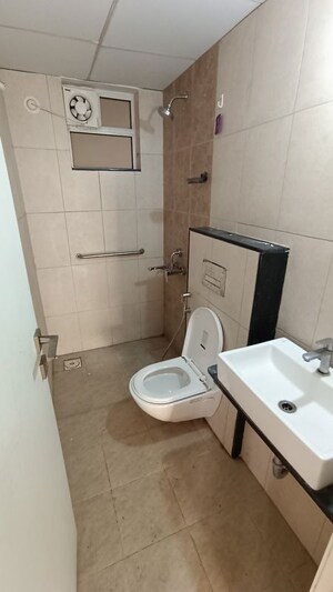 Bathroom in 2 BHK Apartment at Godrej Hillside 2, Mahalunge – for Rent