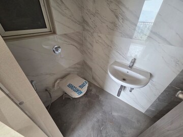 Bathroom in 1 BHK Apartment at Crescent Silverwoods, Powai – for Rent