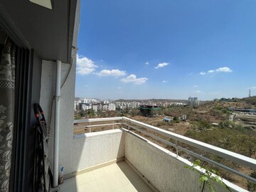 Balcony in 2 BHK Apartment at Rohan Madhuban Phase 2, Bavdhan – for Rent