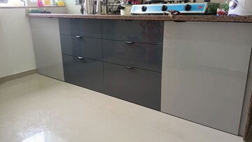 Kitchen in 1 BHK Apartment at Puranik Aarambh, Ghodbunder Road – for Sale