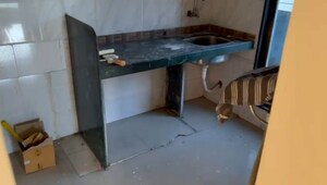 Kitchen in 1 BHK Apartment at Shree Rajal Enclave, Ghansoli Sector 15 – for Rent