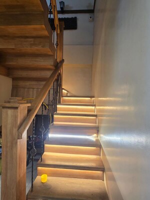 Staircase in 4 BHK Apartment at Nahar F Residences, Balewadi – for Rent