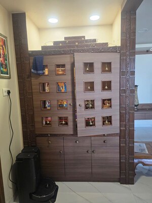 Bathroom in 4 BHK Apartment at Nahar F Residences, Balewadi – for Rent