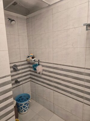 Bathroom in 4 BHK Apartment at Nahar F Residences, Balewadi – for Rent