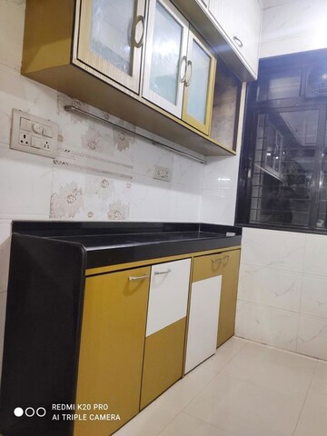 Kitchen in 1 BHK Apartment at Vasant Oscar, Mulund West – for Sale