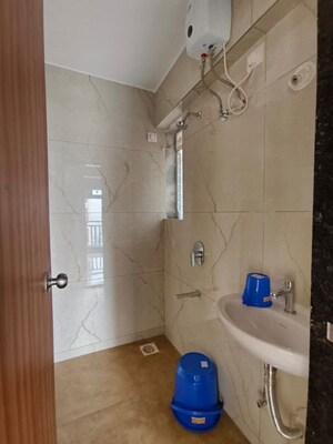 Bathroom in 1 BHK Apartment at Raunak Bliss, Ghodbunder Road – for Sale