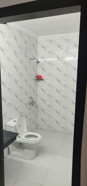 Bathroom in 3 BHK Apartment at Om Tower Greater Noida, Alpha 1 Greater Noida – for Rent