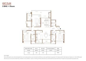Floor Plan in  Office Space in IT/SEZ at Wakad – for Sale
