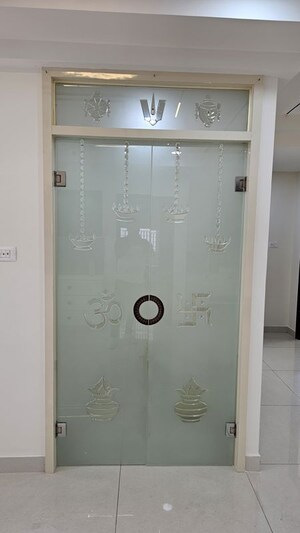 Building Lobby in 3 BHK Apartment at My Home Navadweepa, Madhapur – for Sale