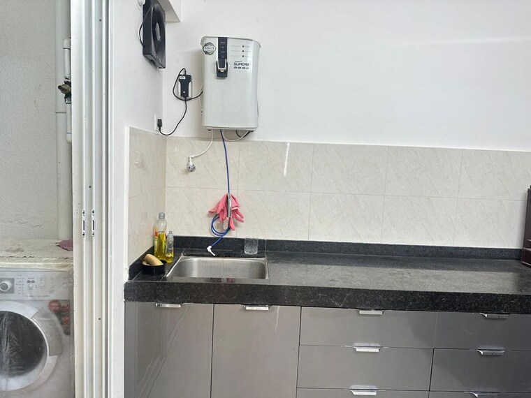 Kitchen, mantra-99-riverfront 2 Bedroom 800 Sq.Ft. Apartment In Baner Pune 10060195