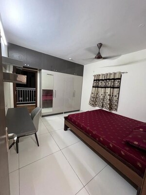 Bedroom in 2 BHK Apartment at My Home Krishe, Financial District – for Rent