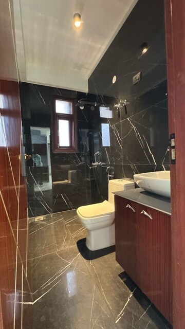 Kitchen in 2 BHK Builder Floor at Palm Residency Chhatarpur, Rajpur Khurd Extension – for Rent