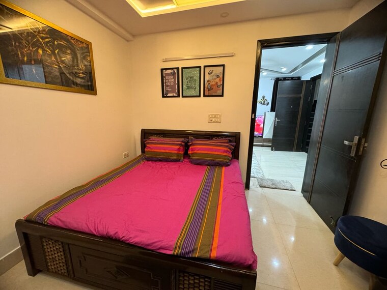Bedroom, chattarpur 3 Bedroom 1250 Sq.Ft. Apartment In Chattarpur Delhi 10060236