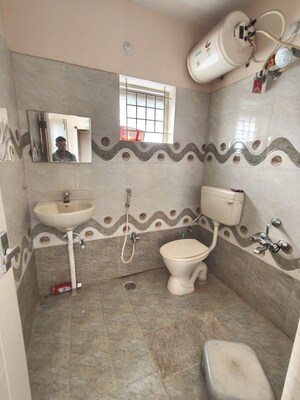 Bathroom in 1 BHK Apartment at Kaggadasapura – for Rent