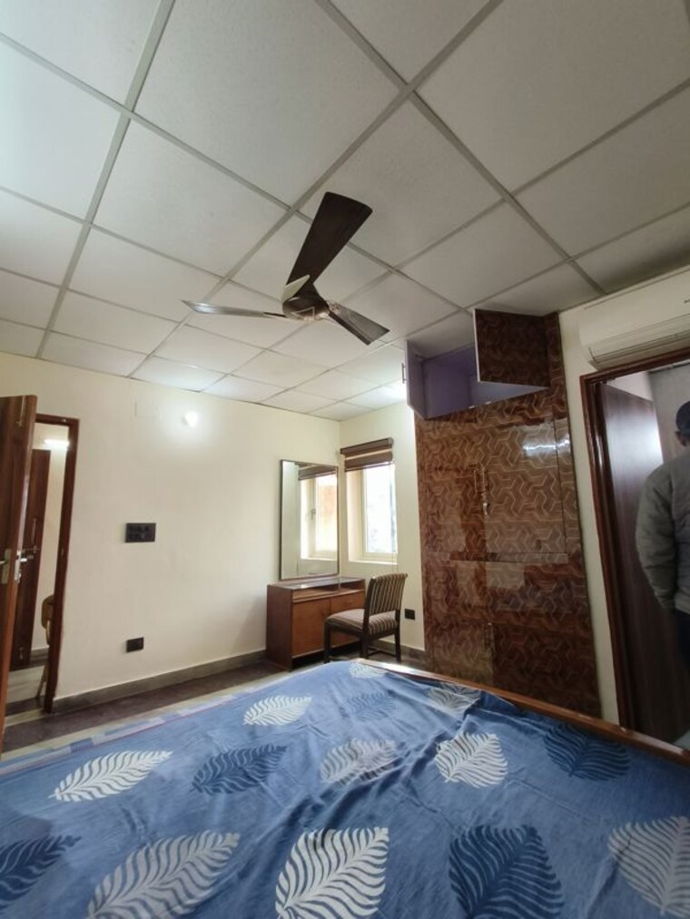 Bedroom, greater kailash i Studio 380 Sq.Ft. Builder Floor In Greater Kailash I Delhi 10060254