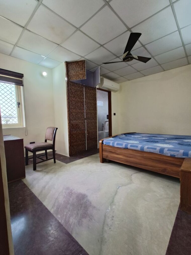 Bedroom, greater kailash i Studio 380 Sq.Ft. Builder Floor In Greater Kailash I Delhi 10060254