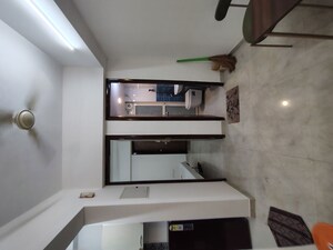 Kitchen in 1 BHK Apartment at Lodha Amara Tower 6 and 22, Kolshet Road – for Rent