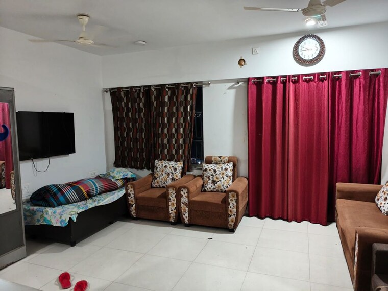 Living Room, godrej-elements 2 Bedroom 830 Sq.Ft. Apartment In Hinjewadi Pune 9807652