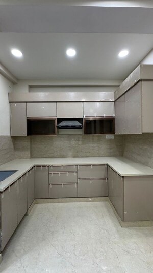 Kitchen in 3 BHK Builder Floor at Palm Residency Chhatarpur, Chattarpur – for Rent