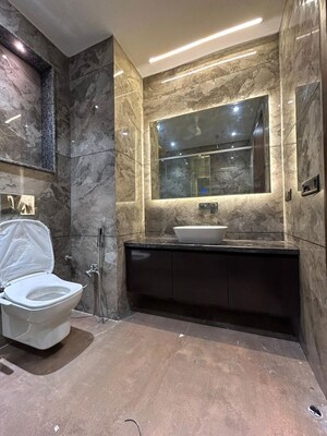 Bathroom in 1 BHK Apartment at DLF Cyber SEZ, Sector 24 – for Rent