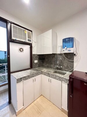 Kitchen in 1.5 BHK Apartment at DLF Cyber SEZ, Sector 24 – for Rent