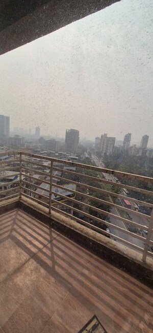 Balcony in 2.5 BHK Apartment at Alliance One, Ghansoli – for Rent