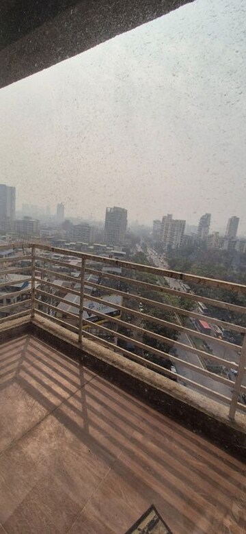 Balcony in 2.5 BHK Apartment at Alliance One, Ghansoli – for Rent