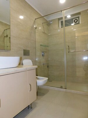 Bathroom in 4 BHK Apartment at Saket – for Sale