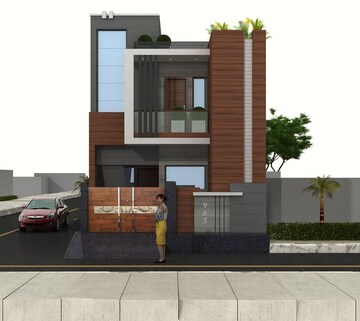 4 BHK Villa – Exterior View View at Surya Palace Colony - for Sale
